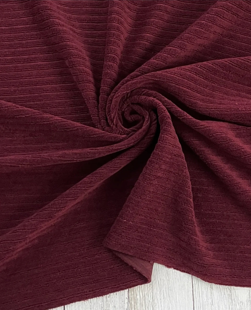 Burgundy Corduroy